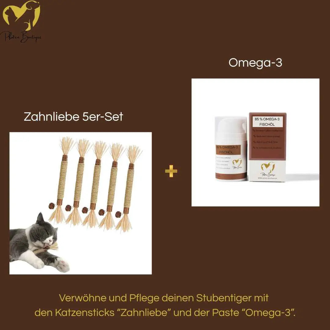 ZAHNLIEBE - Die Katzen Zahnpflege für gesunde Zähne - Medikratz
