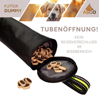 ASCO Hundedummy – Apportier- und Snack-Dummy (21x7 cm) - Medikratz 