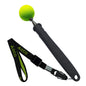 ASCO Target Stick - Target Stab für Hunde Katzen Targettraining - Targetstick ausziehbar mit Softball - Edelstahl Targetstab mit Teleskopfunktion - Medikratz 