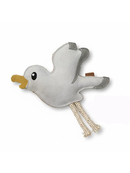 BUDDY. Hundespielzeug aus Leder "Möwe" - Medikratz 