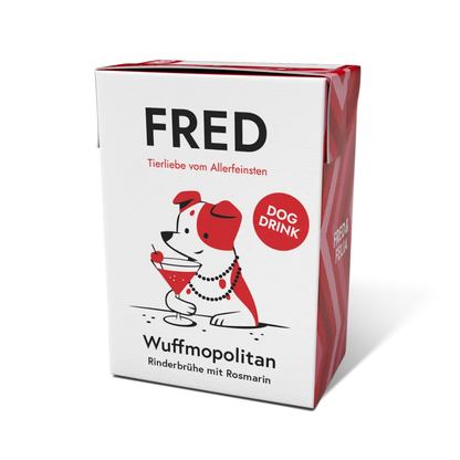 Dog Drink "Wuffmopolitan" FRED & FELIA