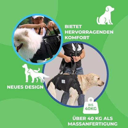 Durchgehende Tragehilfe für Hunde - Medikratz 