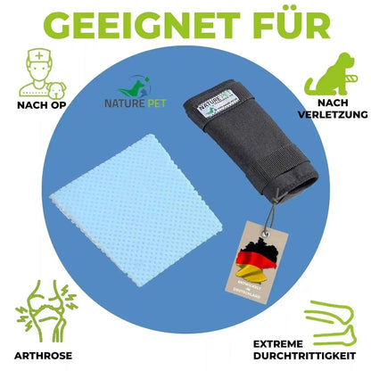 Durchtrittigkeits Bandage für Hunde mit Turbocast - Medikratz 