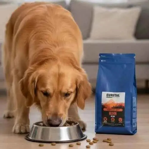 Eurital Basic Choice Huhn mit Reis – Premium Trockenfutter für große Hunde Eurital