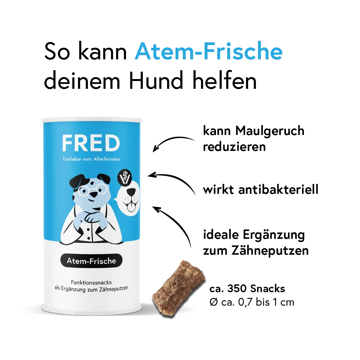 Funktionssnack Atem-Frische FRED & FELIA