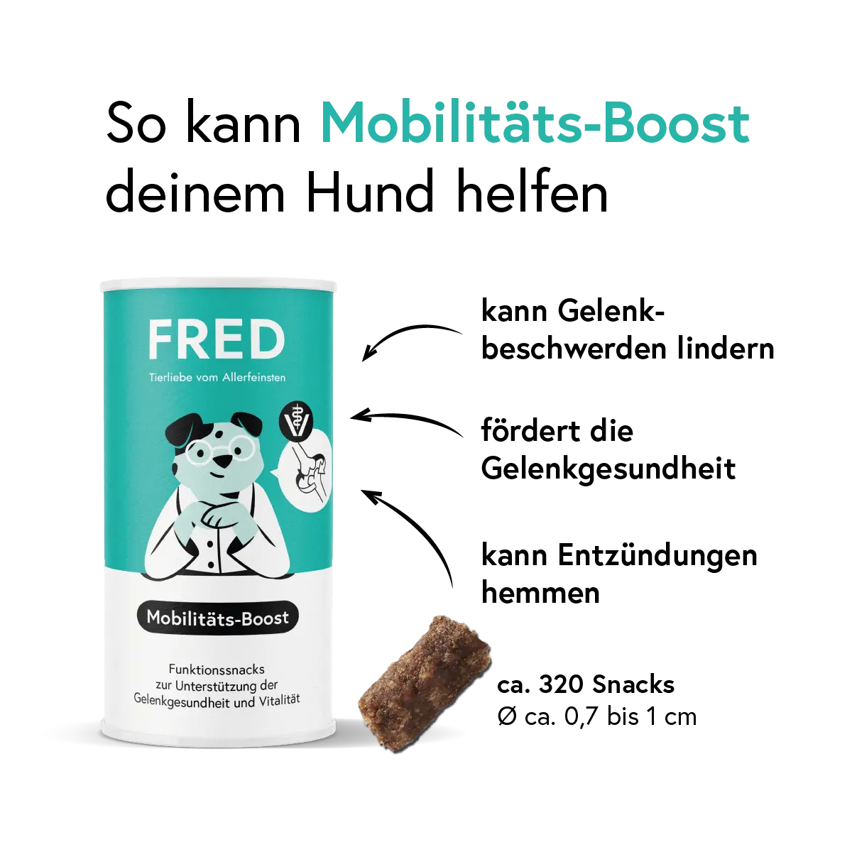 Funktionssnack Mobilitäts-Boost FRED & FELIA