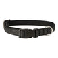 Halsband Schwarz Aus Nylon Längenverstellbar Im Rautendesign - Medikratz 