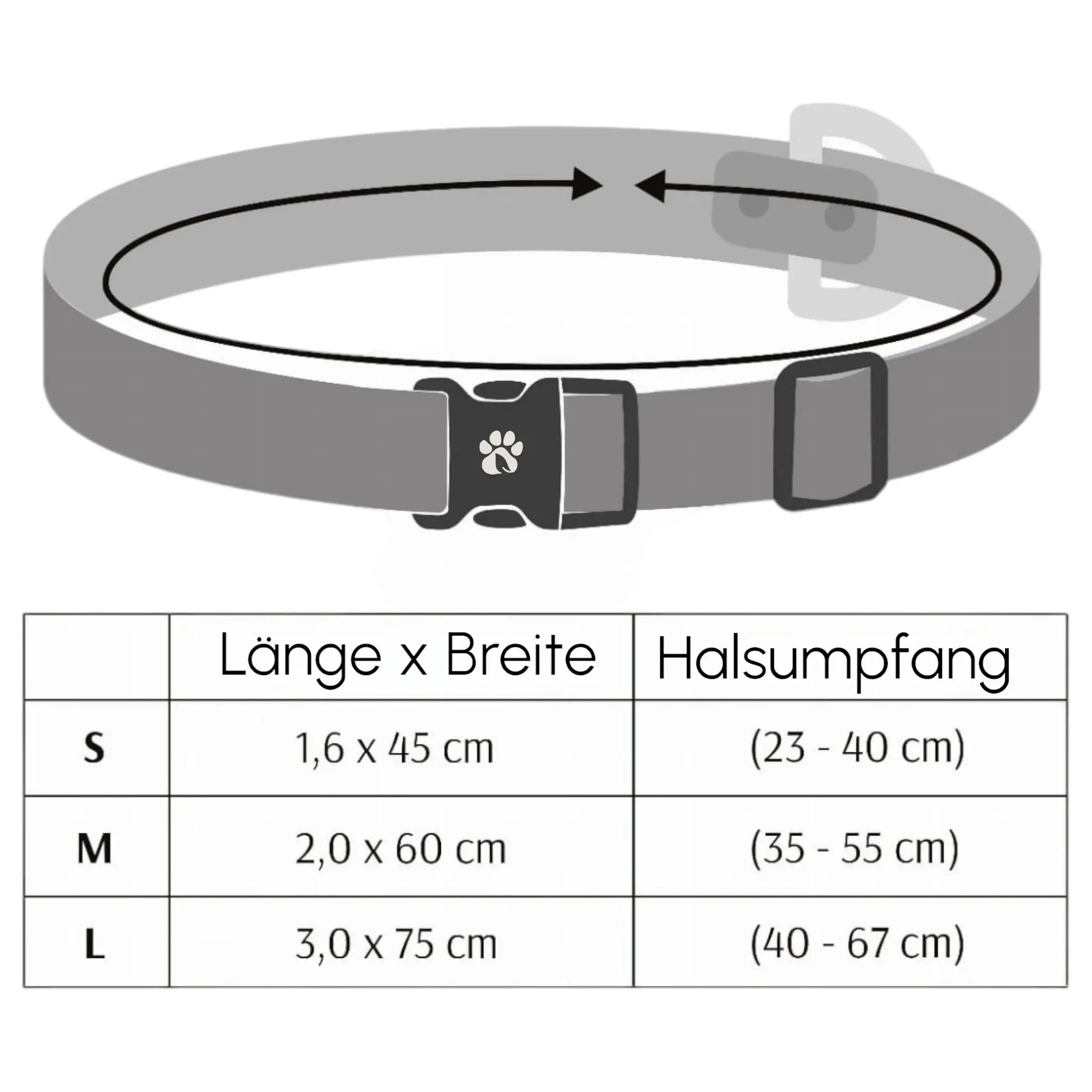 Halsband Schwarz Aus Nylon Längenverstellbar Im Rautendesign - Medikratz 