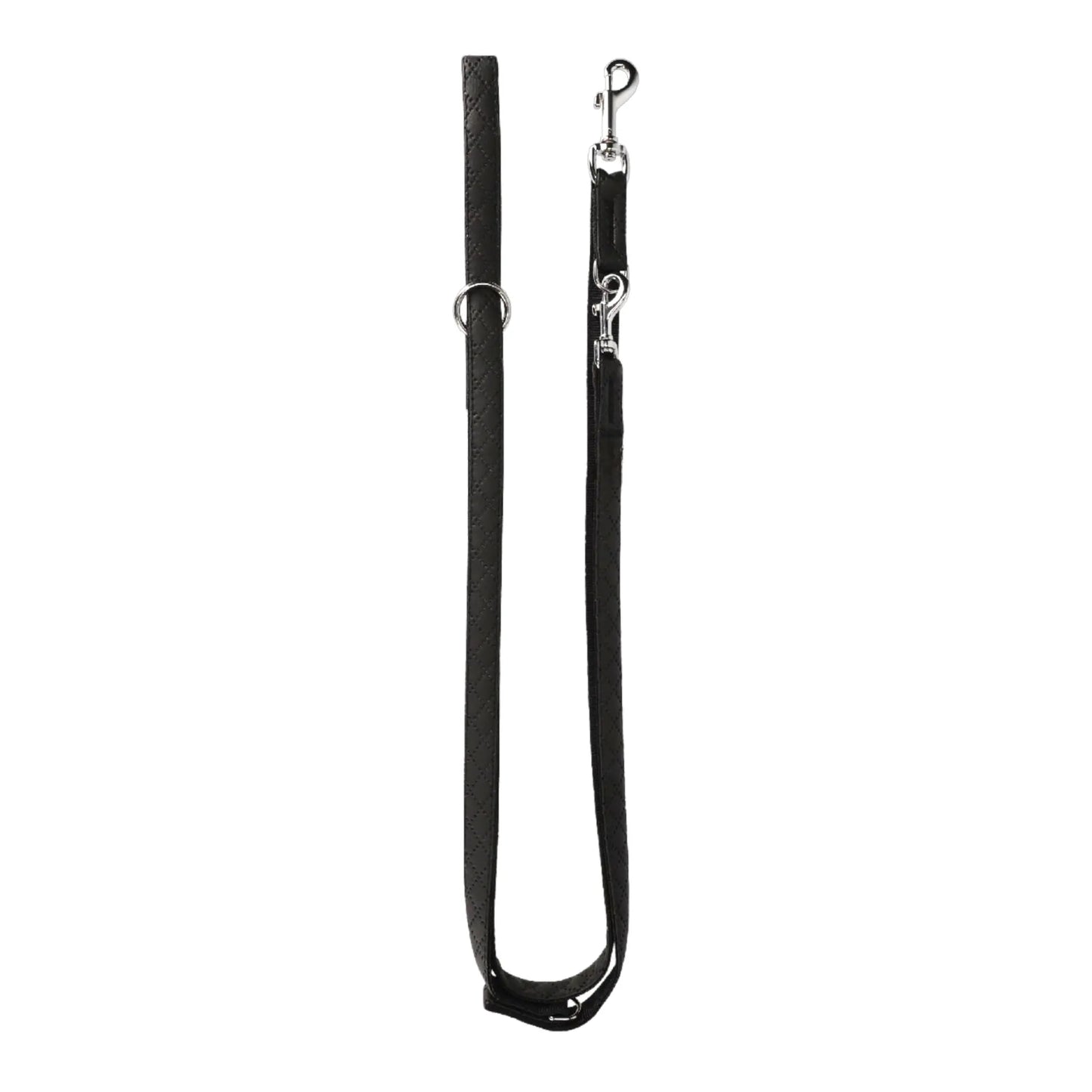 Halsband Schwarz Aus Nylon Längenverstellbar Im Rautendesign - Medikratz 