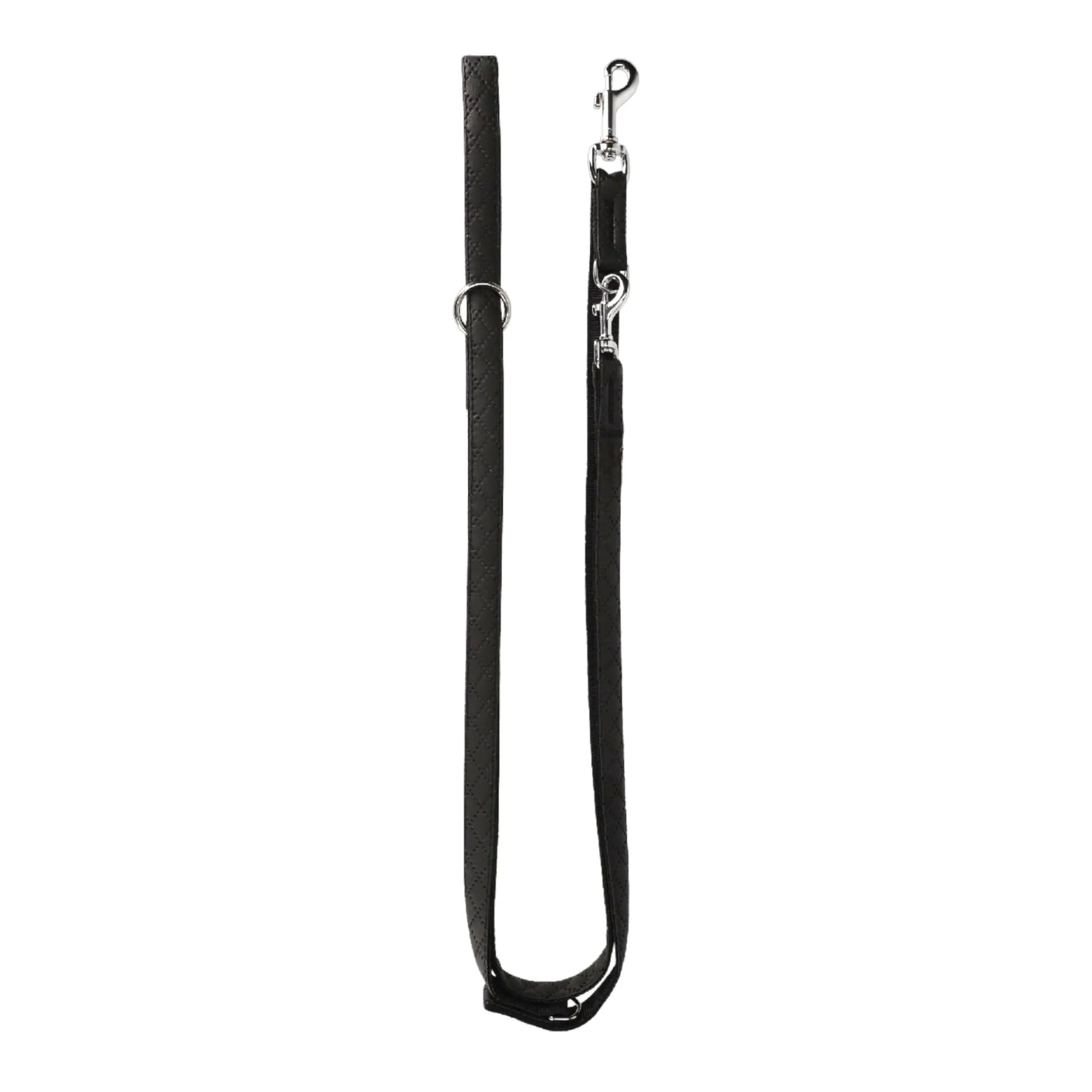 Halsband Schwarz Aus Nylon Längenverstellbar Im Rautendesign - Medikratz 