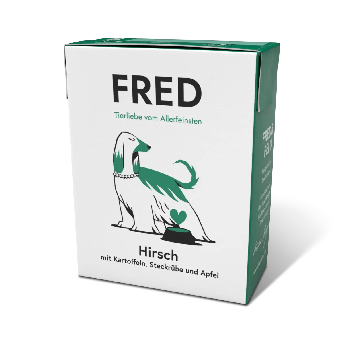 Hirsch mit Kartoffeln & Steckrüben FRED & FELIA