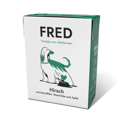 Hirsch mit Kartoffeln & Steckrüben FRED & FELIA