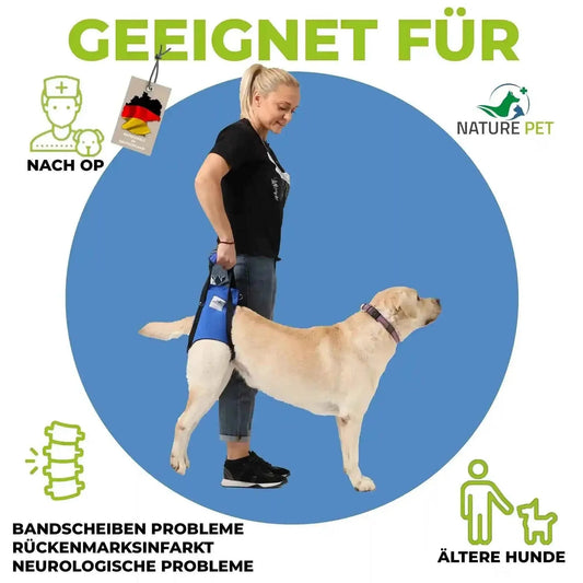 Hunde Tragehilfe hinten - Medikratz 