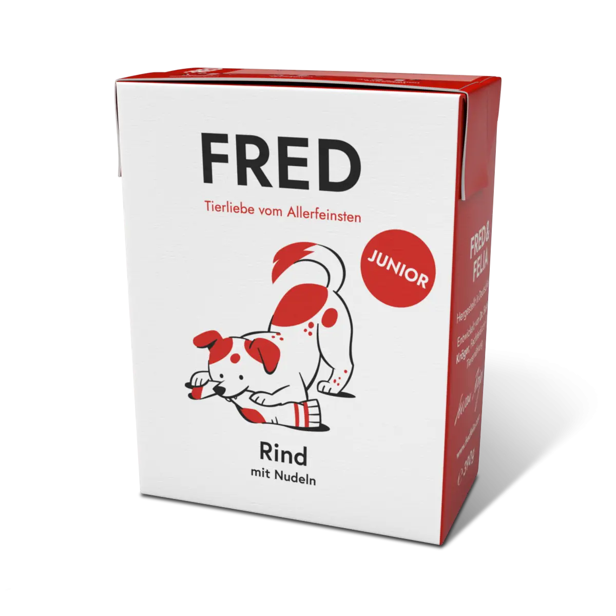 JUNIOR Rind mit Nudeln FRED & FELIA