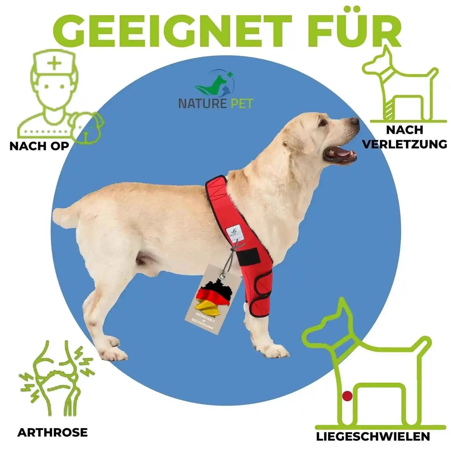 Liegeschwielen Bandage für Hunde - Medikratz 