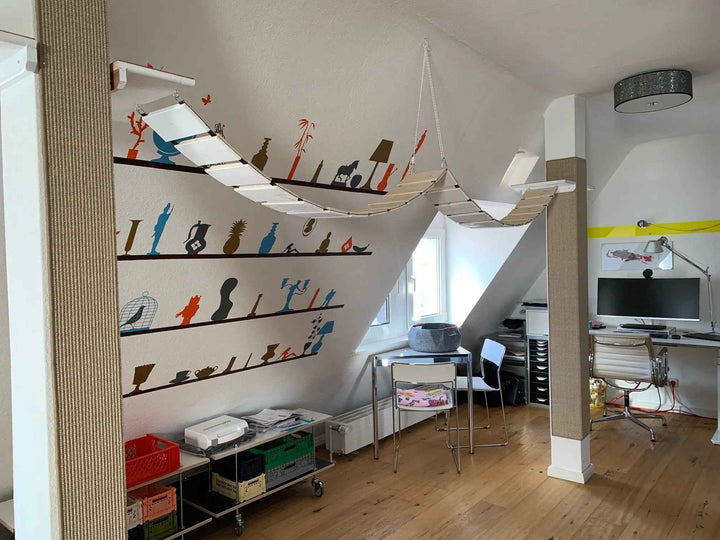 Individueller Wandpark: Maßgeschneidertes Katzenparadies nach Ihren Wünschen!