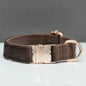 Personalisiertes Samt Hundehalsband "Emilia" mit Gravur – Verstellbar & Elegant - Medikratz 