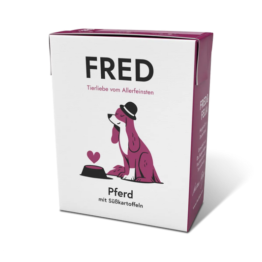 Pferd mit Süßkartoffeln FRED & FELIA
