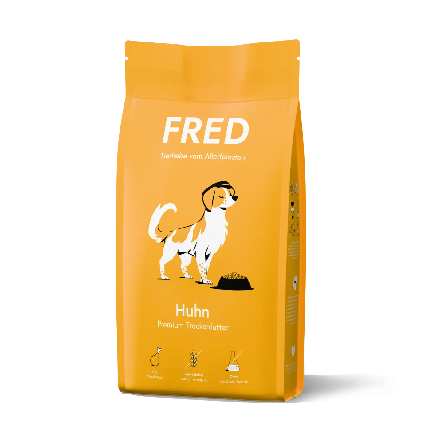 Premium Trockenfutter Huhn FRED & FELIA