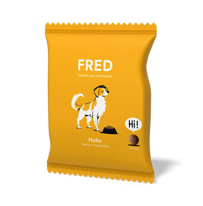 Premium Trockenfutter Huhn FRED & FELIA