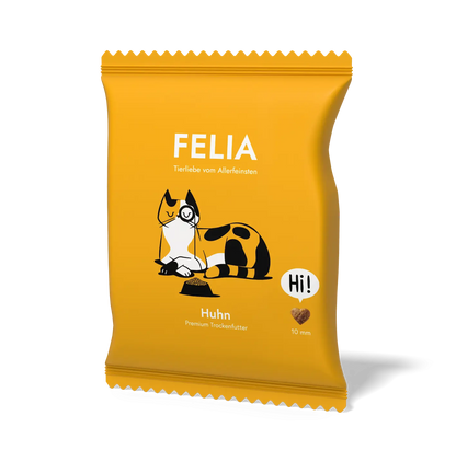 Premium Trockenfutter Huhn FRED & FELIA