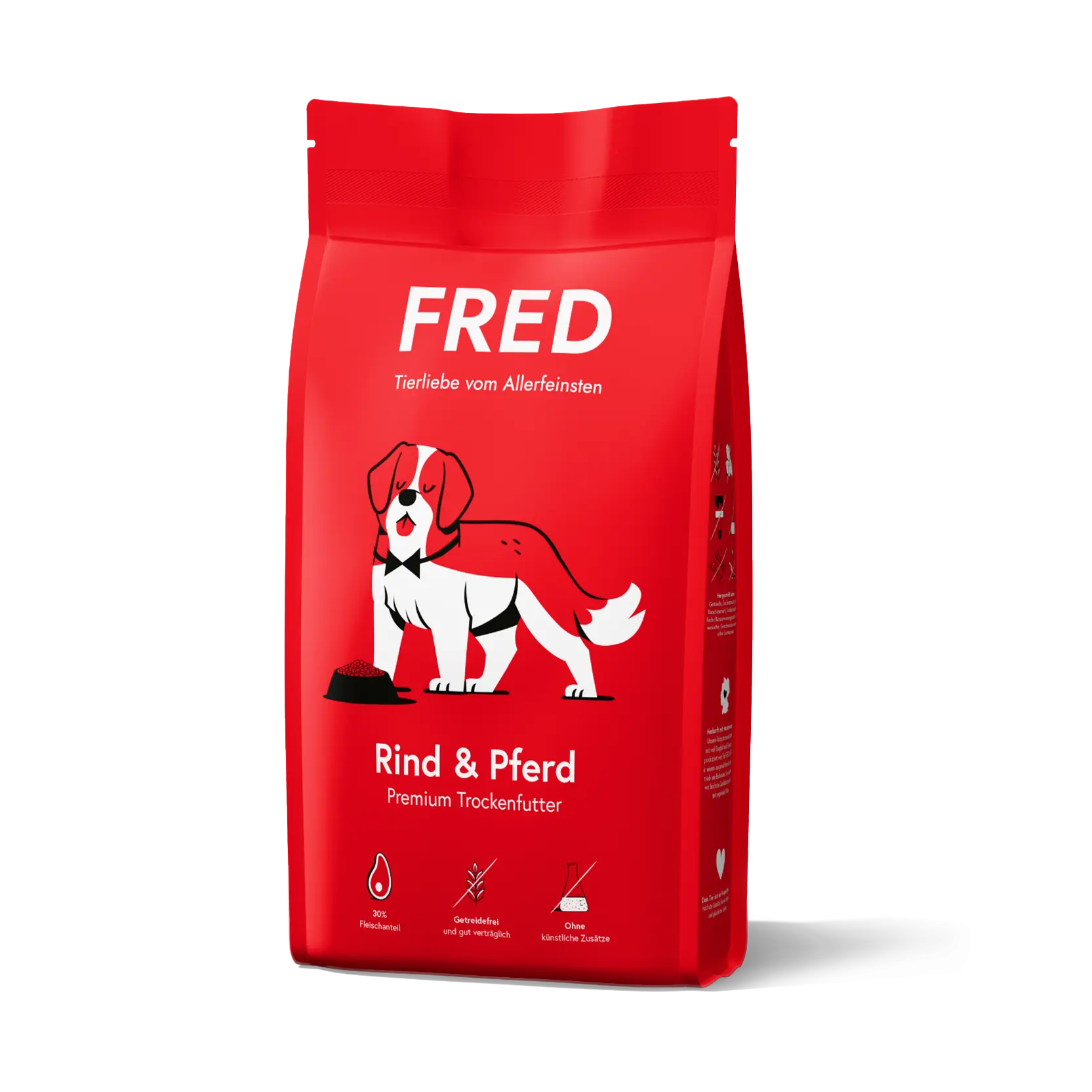 Premium Trockenfutter Rind & Pferd FRED & FELIA
