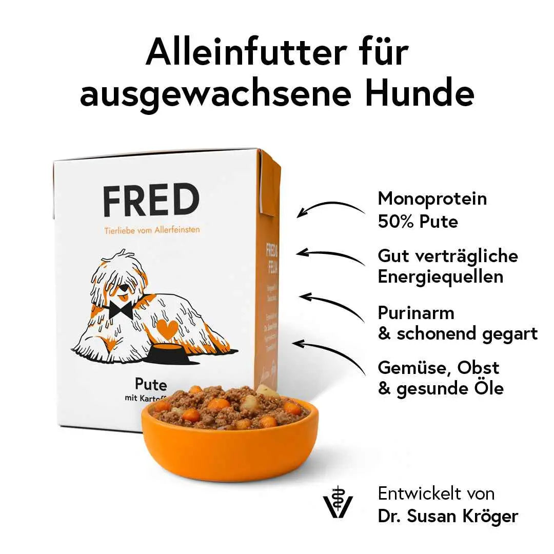 Pute mit Kartoffeln FRED & FELIA