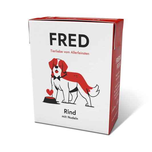 Rind mit Nudeln FRED & FELIA