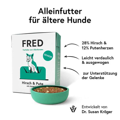 SENIOR Hirsch & Pute FRED & FELIA