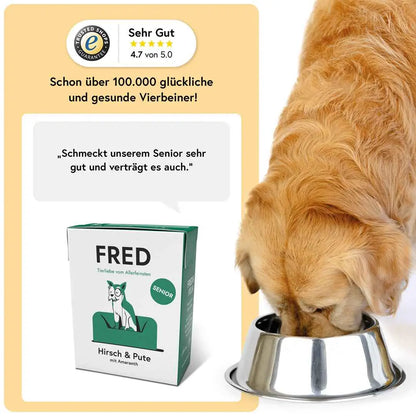 SENIOR Hirsch & Pute FRED & FELIA