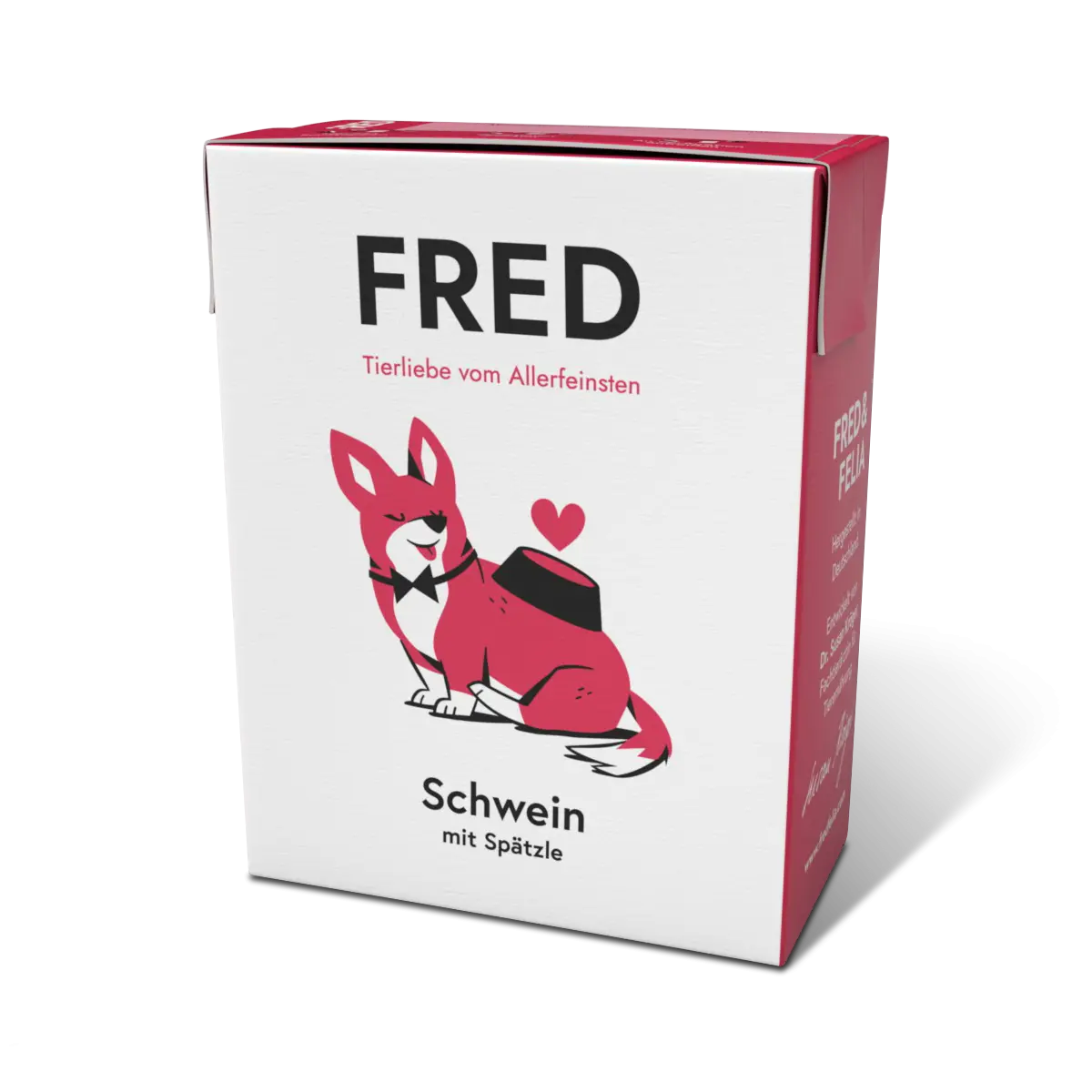 Schwein mit Spätzle FRED & FELIA