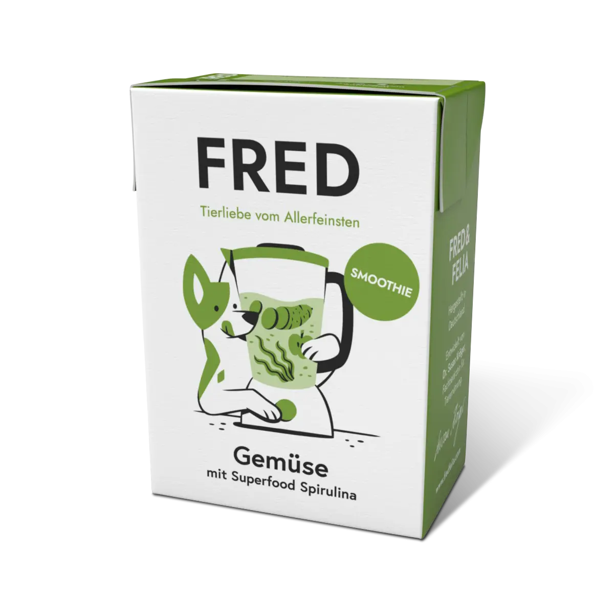 Smoothie Gemüse mit Spirulina FRED & FELIA