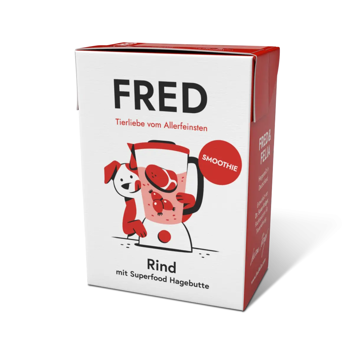 Smoothie Rind mit Hagebutte FRED & FELIA