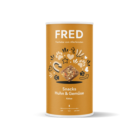 Snacks Huhn & Gemüse FRED & FELIA