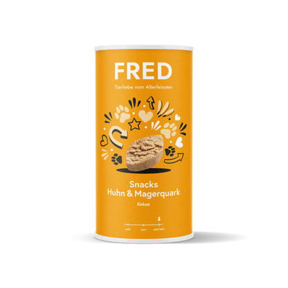Snacks Huhn & Magerquark FRED & FELIA