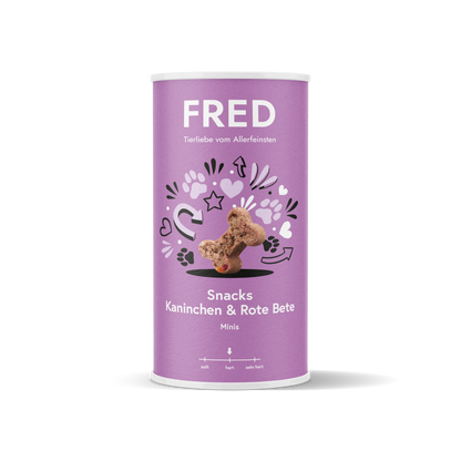 Snacks Kaninchen & Rote Bete Minis FRED & FELIA