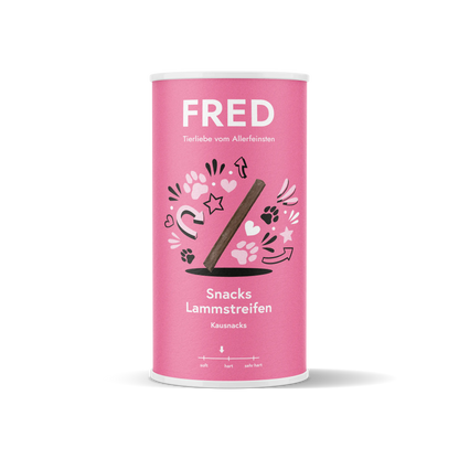 Snacks Lammstreifen FRED & FELIA