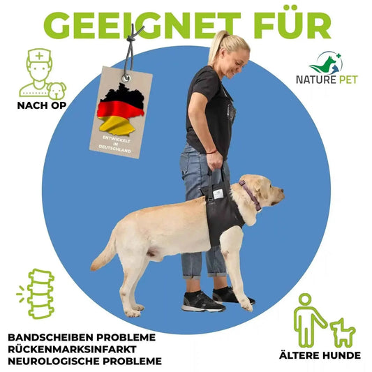 Vordere Tragehilfe für Hunde - Medikratz 
