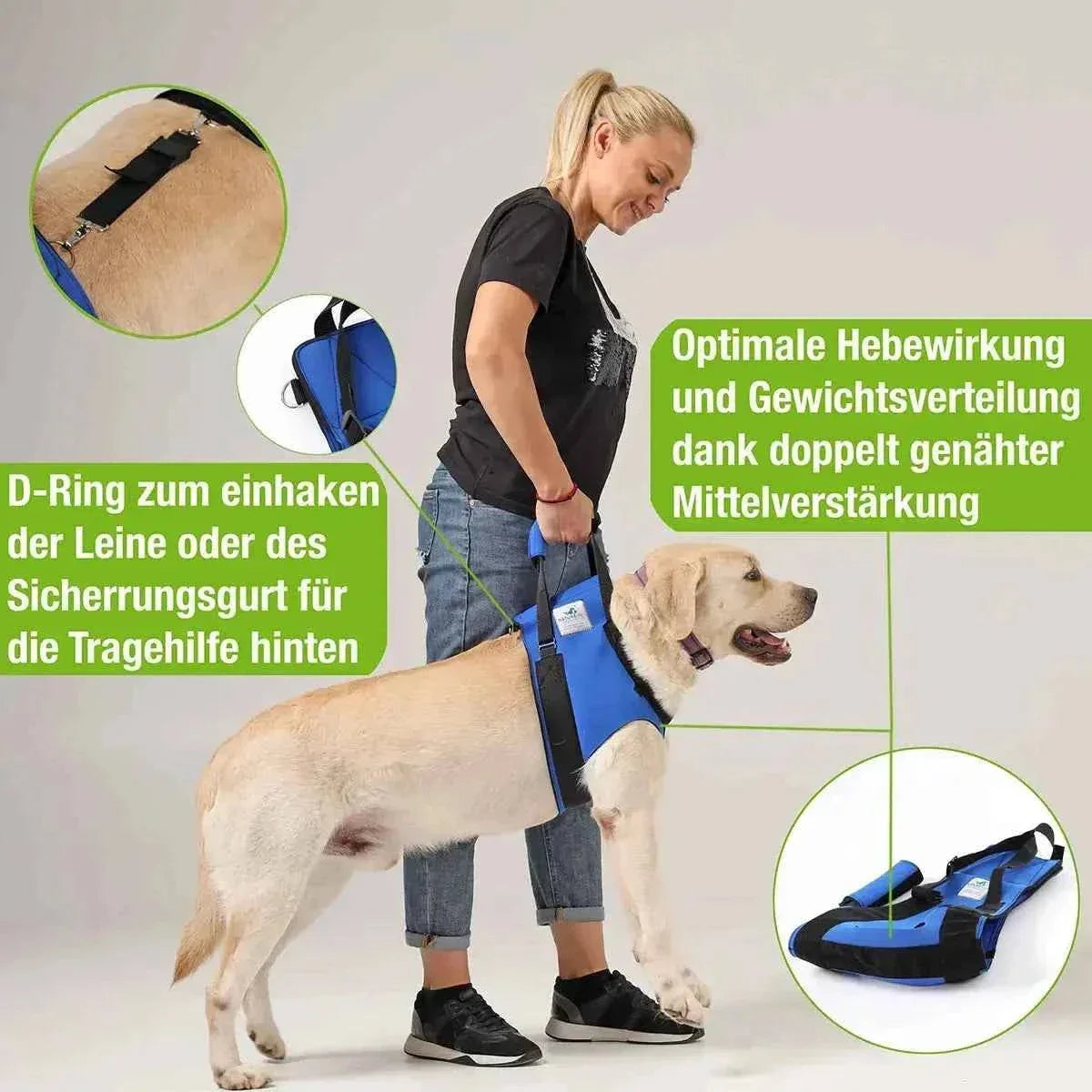 Vordere Tragehilfe für Hunde - Medikratz 